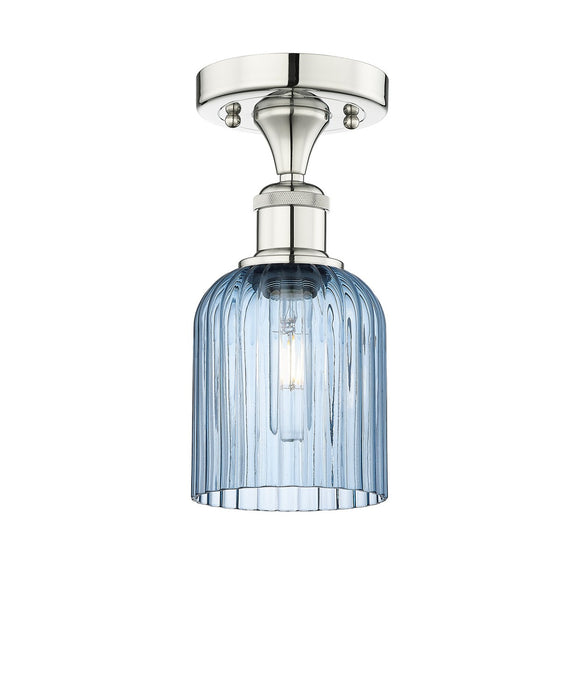 Innovations 616-1F-PN-G559-5BL One Light Semi-Flush Mount, Polished Nickel