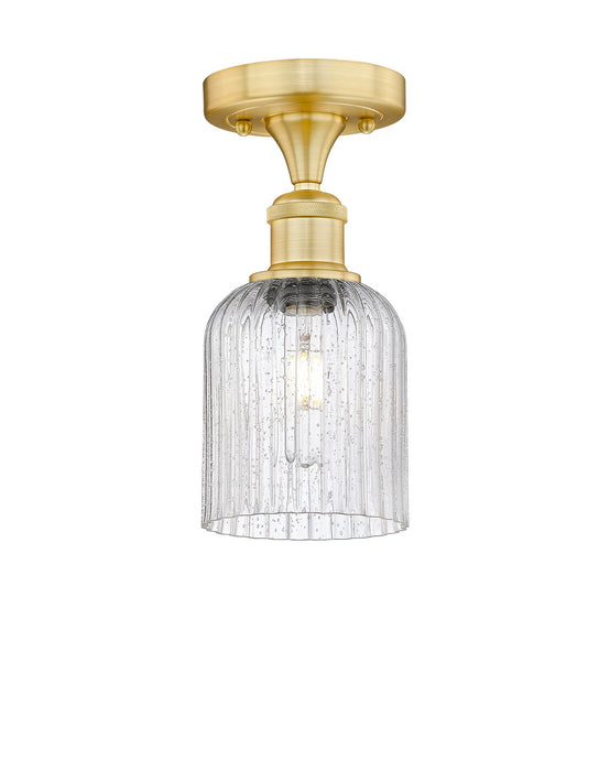 Innovations 616-1F-SG-G559-5SDY One Light Semi-Flush Mount, Satin Gold