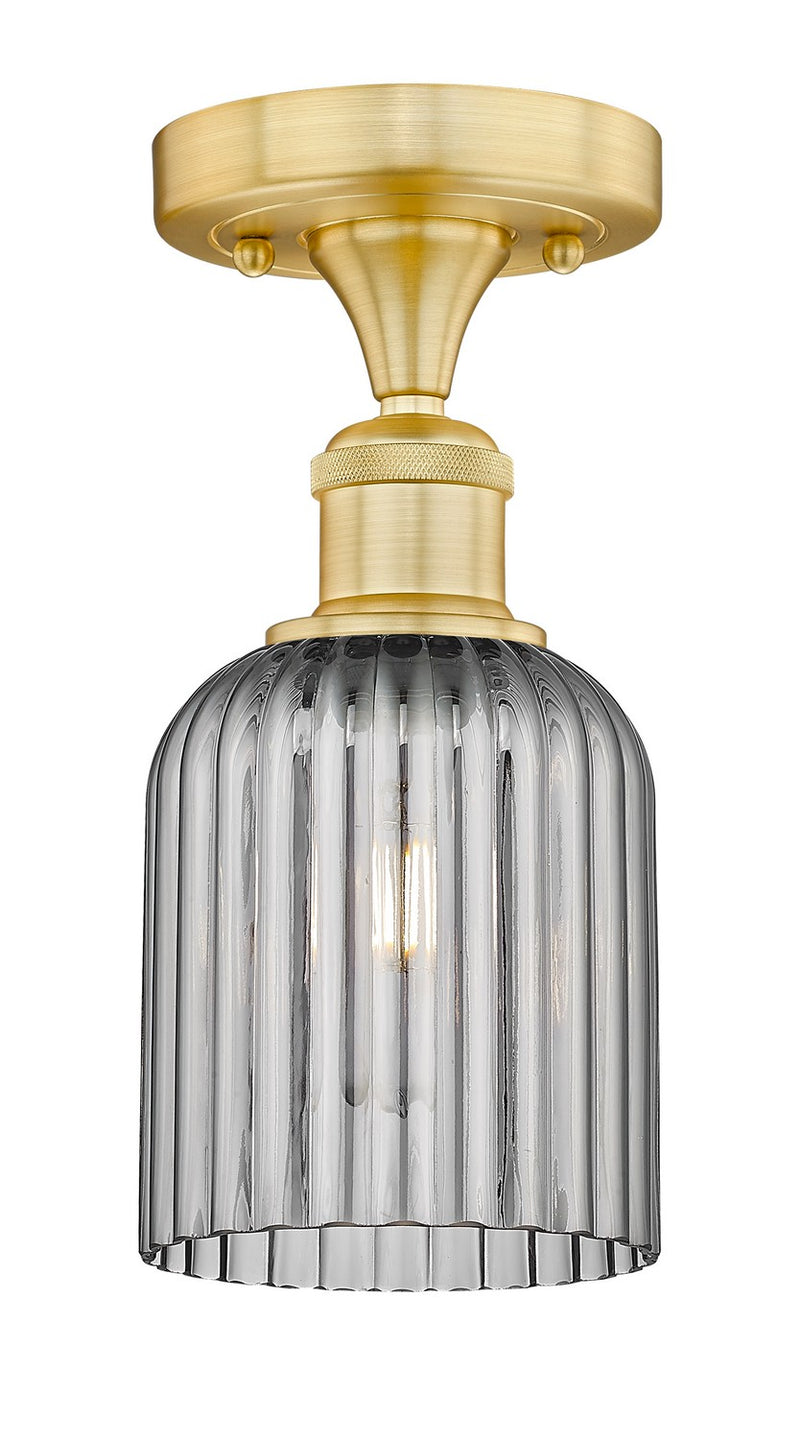 Innovations 616-1F-SG-G559-5SM One Light Semi-Flush Mount, Satin Gold