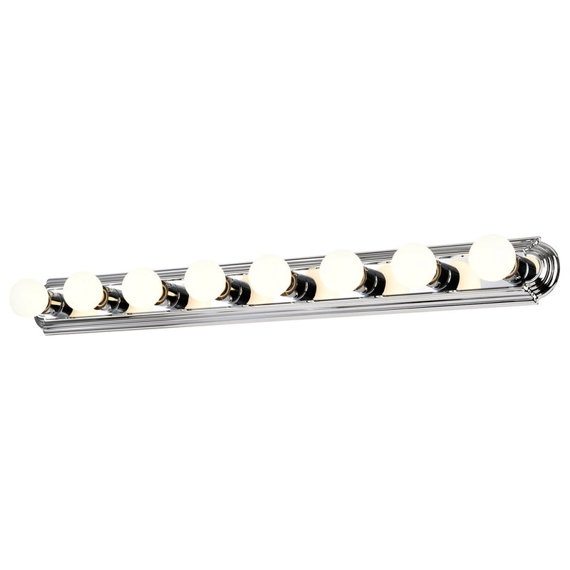 Nuvo Lighting 60-299 Eight Light Vanity, Polished Chrome