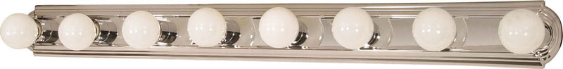 Nuvo Lighting 60-299 Eight Light Vanity, Polished Chrome