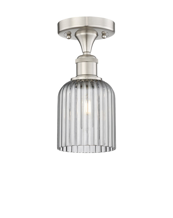 Innovations 616-1F-SN-G559-5SM One Light Semi-Flush Mount, Brushed Satin Nickel