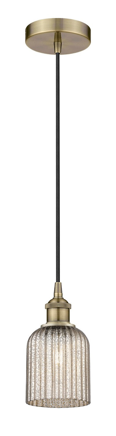 Innovations 616-1P-AB-G559-5ME One Light Mini Pendant, Antique Brass