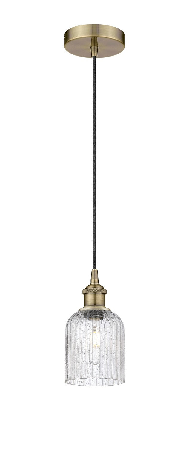 Innovations 616-1P-AB-G559-5SDY One Light Mini Pendant, Antique Brass