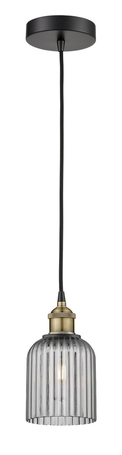 Innovations 616-1P-BAB-G559-5SM One Light Mini Pendant, Black Antique Brass