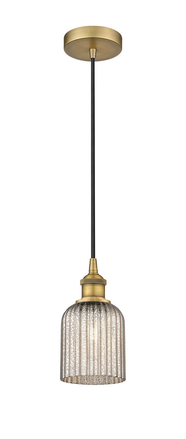 Innovations 616-1P-BB-G559-5ME One Light Mini Pendant, Brushed Brass