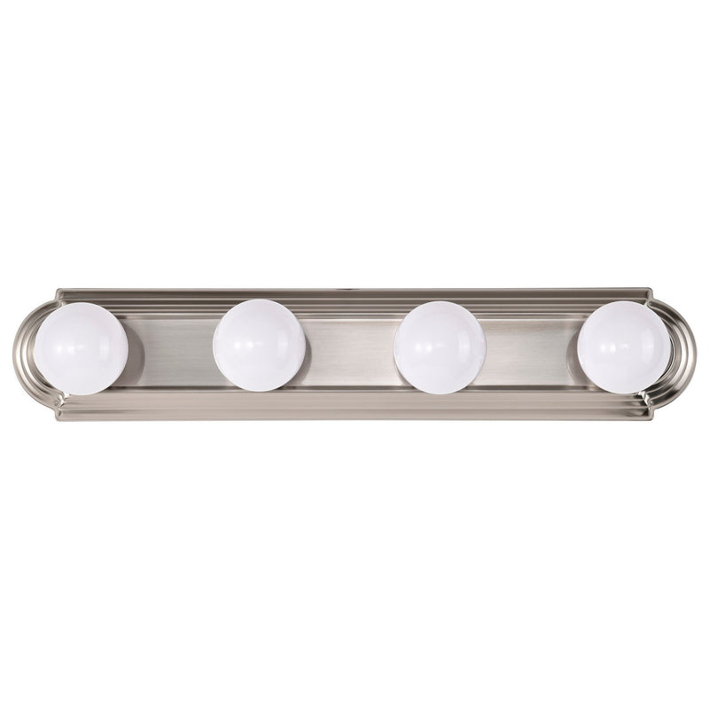 Nuvo Lighting 60-301 Four Light Vanity, Brushed Nickel