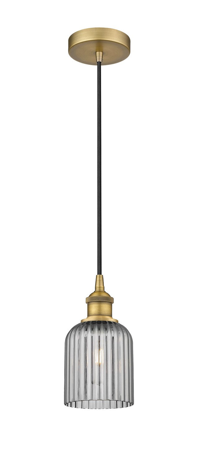 Innovations 616-1P-BB-G559-5SM One Light Mini Pendant, Brushed Brass