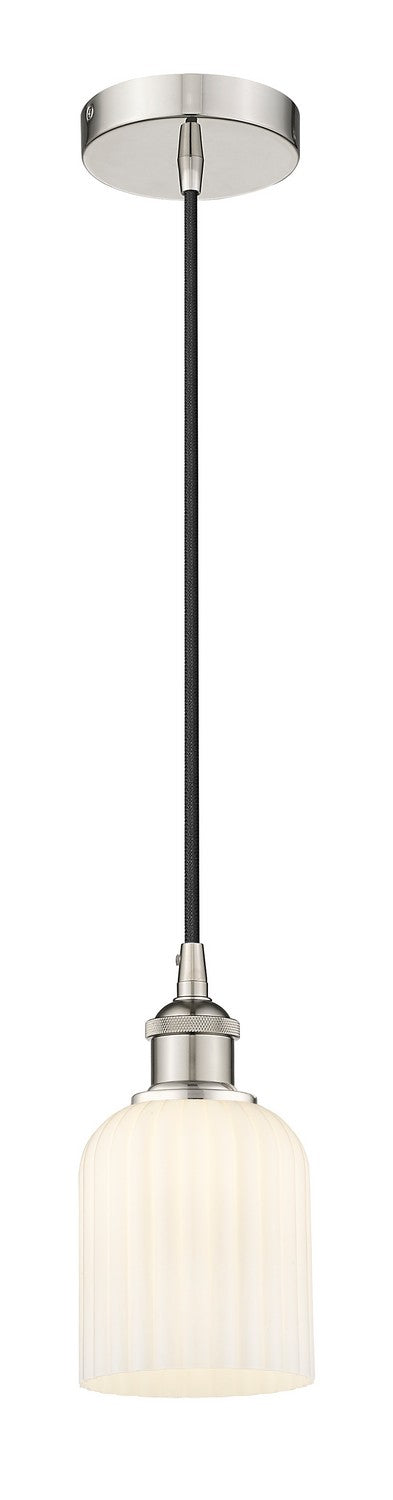 Innovations 616-1P-PN-G559-5GWH One Light Mini Pendant, Polished Nickel