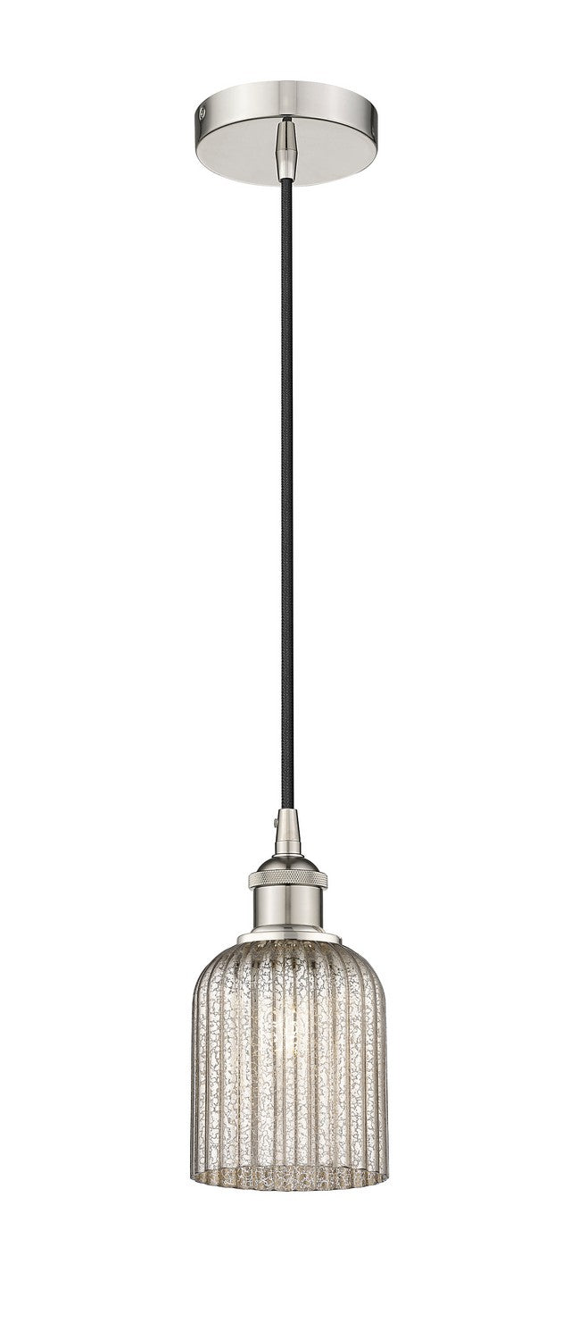 Innovations 616-1P-PN-G559-5ME One Light Mini Pendant, Polished Nickel