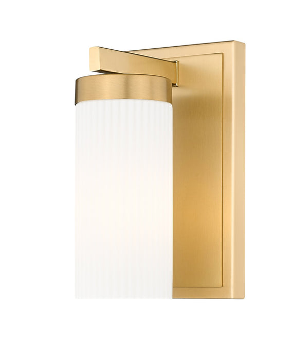 Z-Lite 3044-1S-MGLD One Light Wall Sconce, Modern Gold