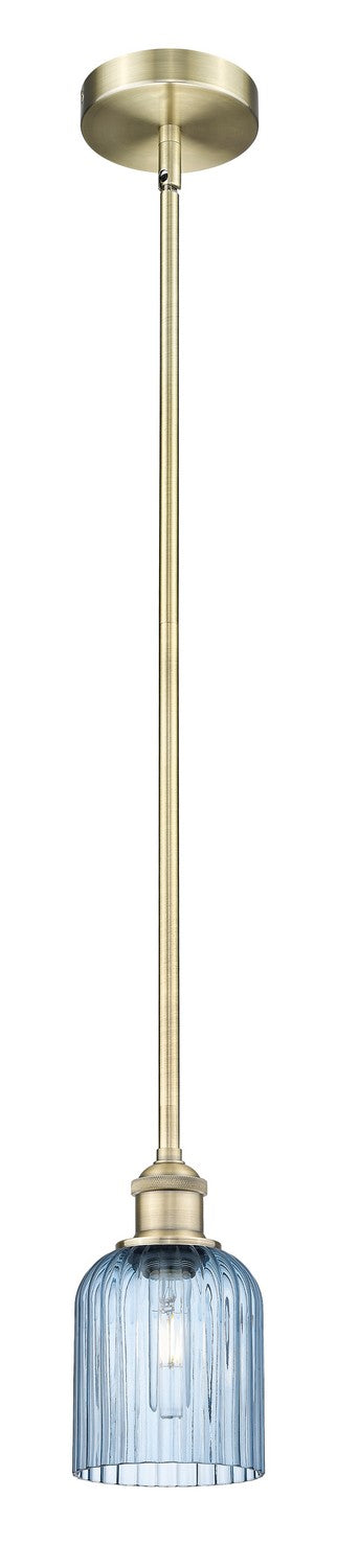 Innovations 616-1S-AB-G559-5BL One Light Mini Pendant, Antique Brass
