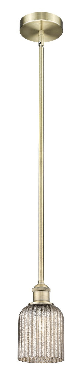 Innovations 616-1S-AB-G559-5ME One Light Mini Pendant, Antique Brass
