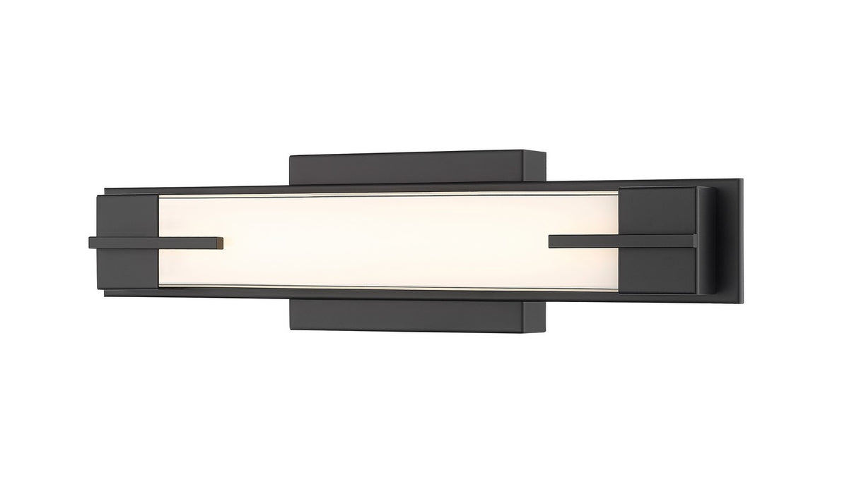 Z-Lite 4100-18W-MB-LED LED Vanity, Matte Black