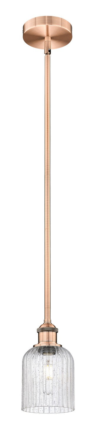 Innovations 616-1S-AC-G559-5SDY One Light Mini Pendant, Antique Copper