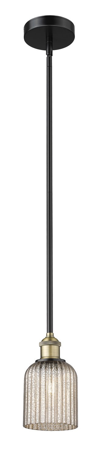 Innovations 616-1S-BAB-G559-5ME One Light Mini Pendant, Black Antique Brass
