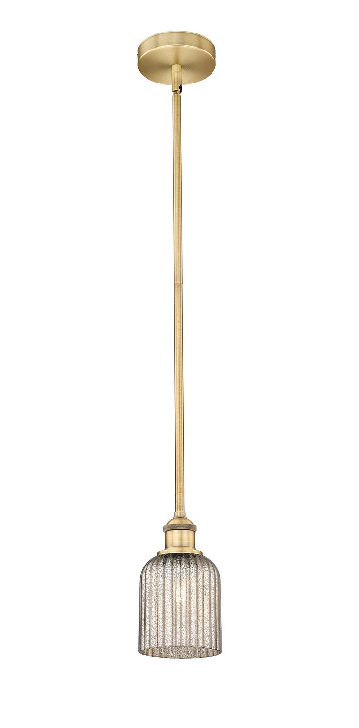 Innovations 616-1S-BB-G559-5ME One Light Mini Pendant, Brushed Brass