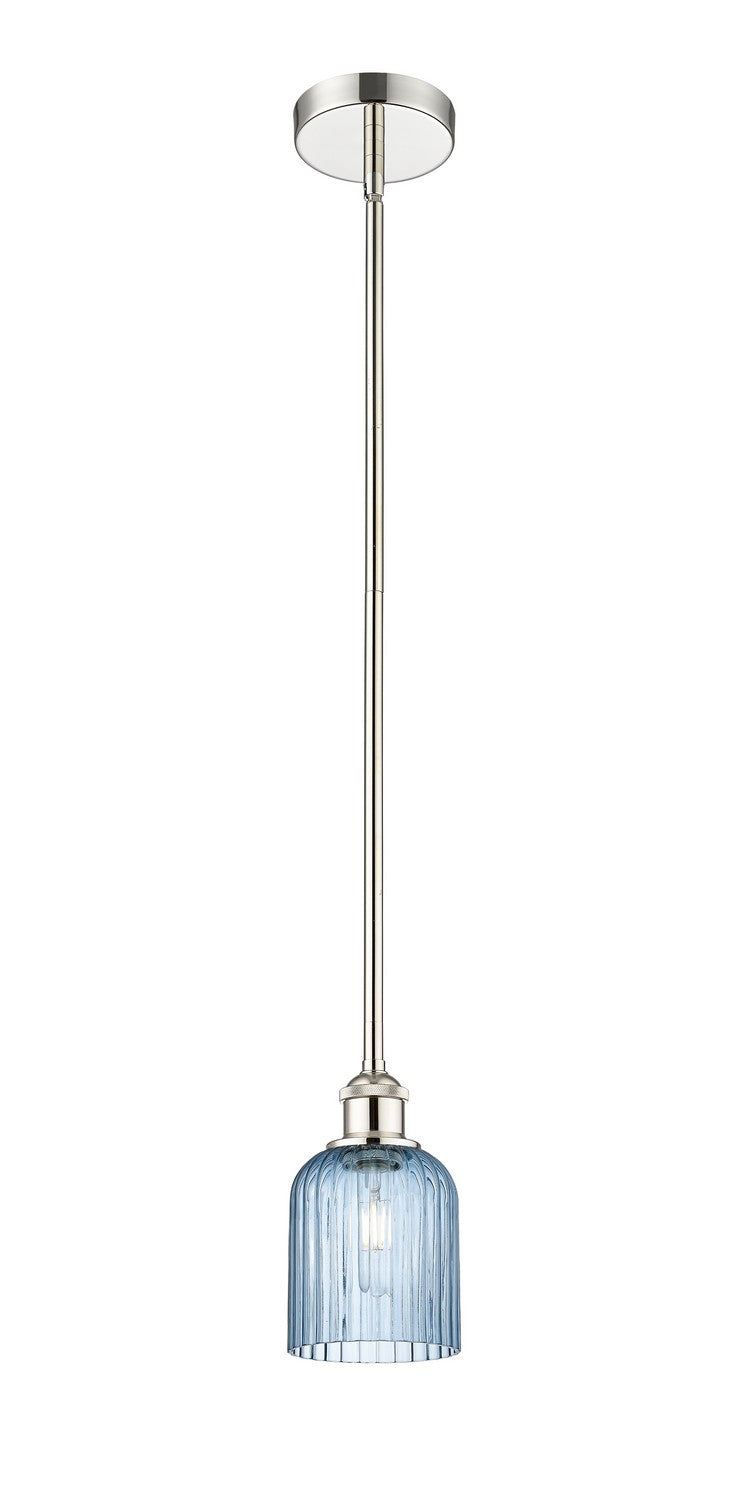 Innovations 616-1S-PN-G559-5BL One Light Mini Pendant, Polished Nickel