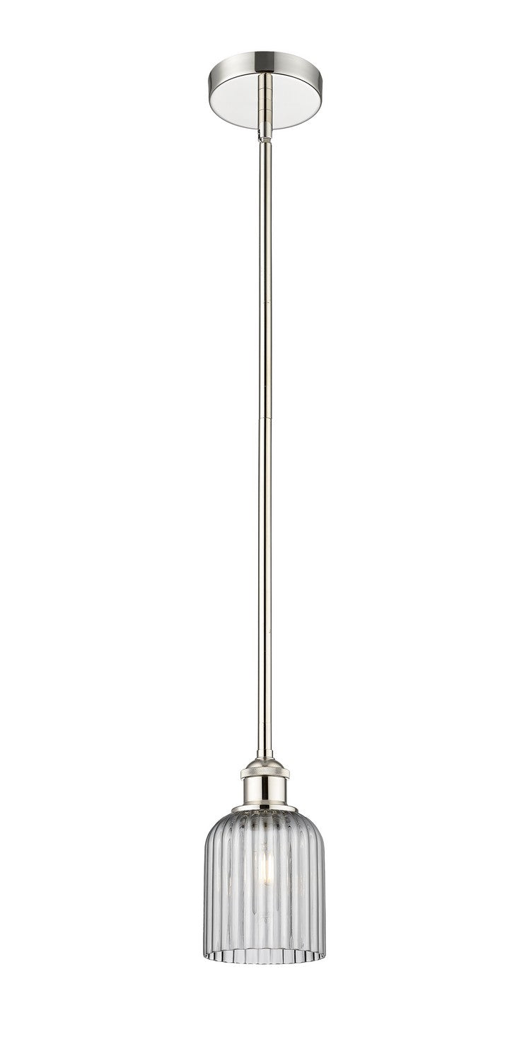 Innovations 616-1S-PN-G559-5SM One Light Mini Pendant, Polished Nickel