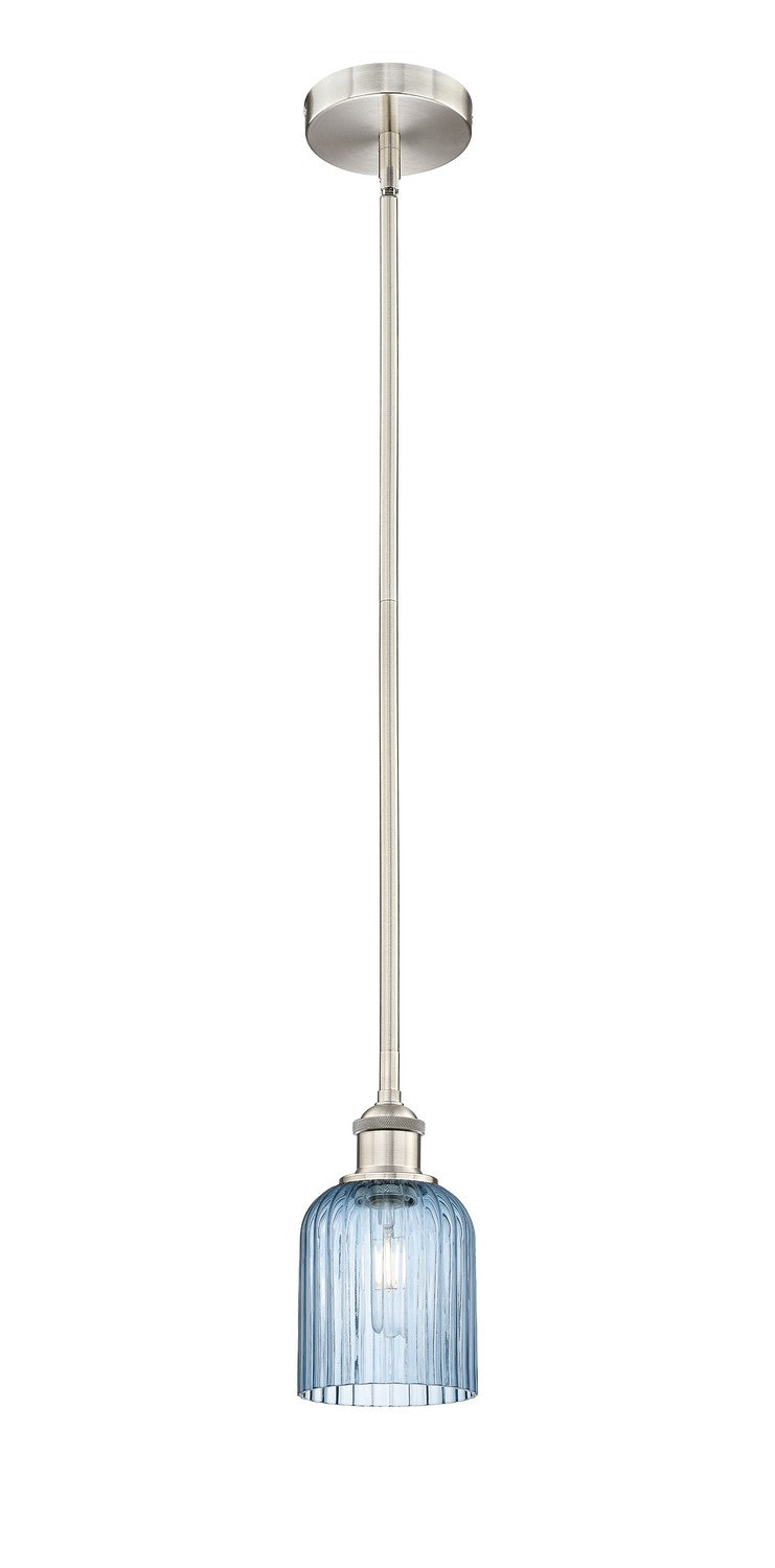 Innovations 616-1S-SN-G559-5BL One Light Mini Pendant, Brushed Satin Nickel