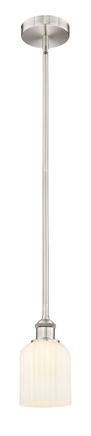 Innovations 616-1S-SN-G559-5GWH One Light Mini Pendant, Brushed Satin Nickel