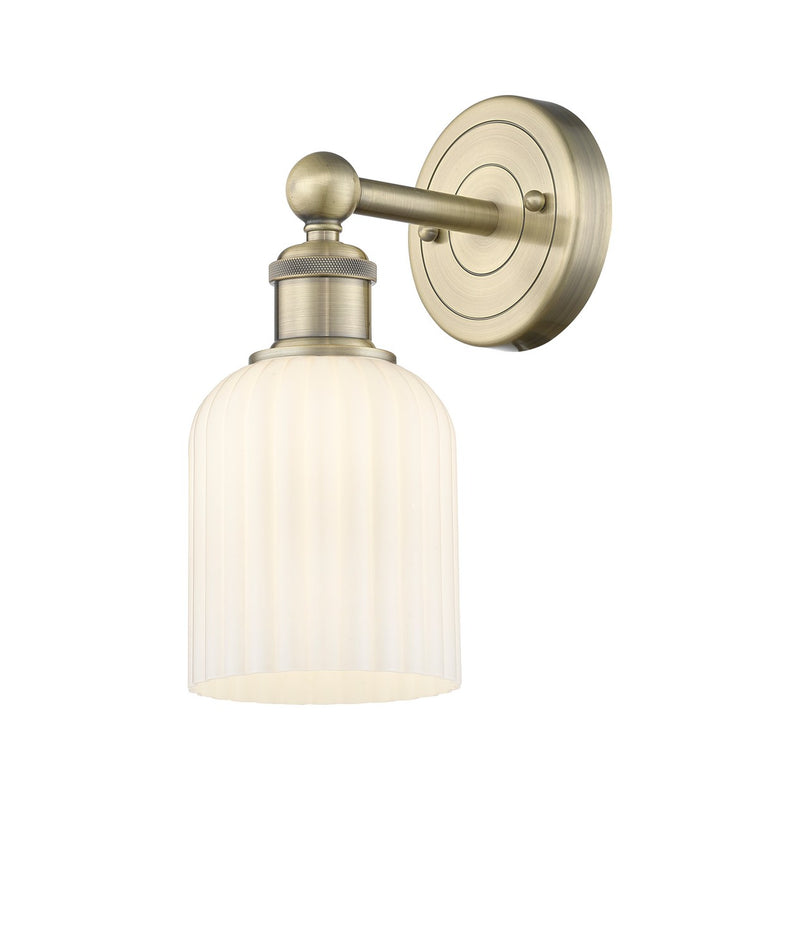 Innovations 616-1W-AB-G559-5GWH One Light Wall Sconce, Antique Brass