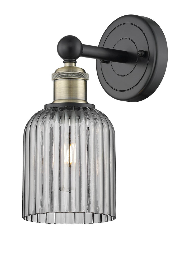 Innovations 616-1W-BAB-G559-5SM One Light Wall Sconce, Black Antique Brass