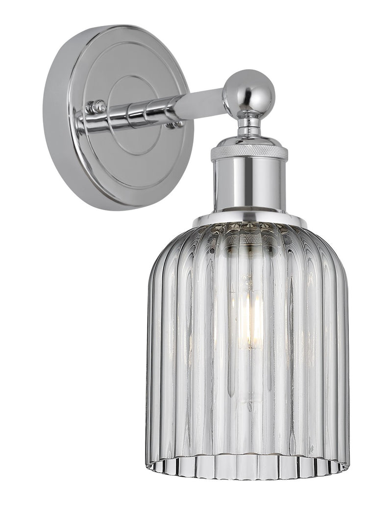 Innovations 616-1W-PC-G559-5SM One Light Wall Sconce, Polished Chrome