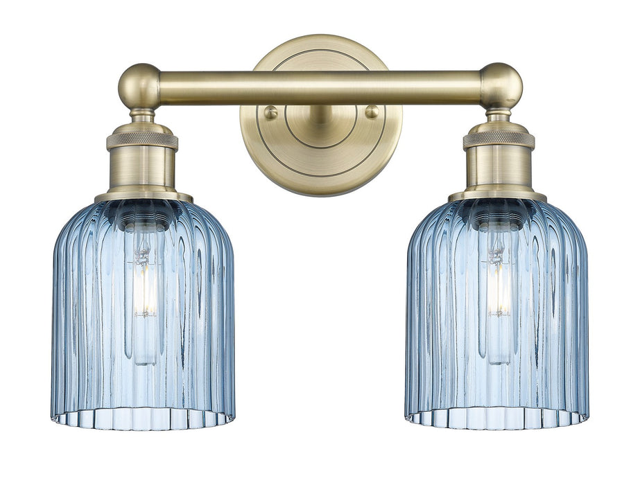 Innovations 616-2W-AB-G559-5BL Two Light Bath Vanity, Antique Brass