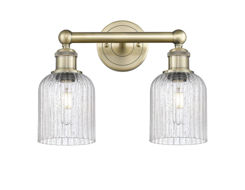 Innovations 616-2W-AB-G559-5SDY Two Light Bath Vanity, Antique Brass