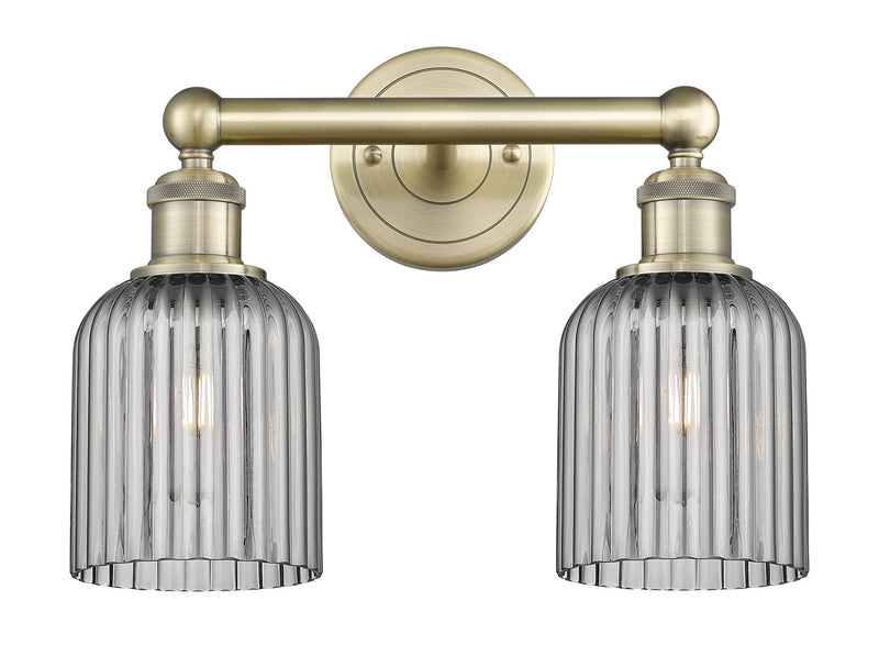 Innovations 616-2W-AB-G559-5SM Two Light Bath Vanity, Antique Brass