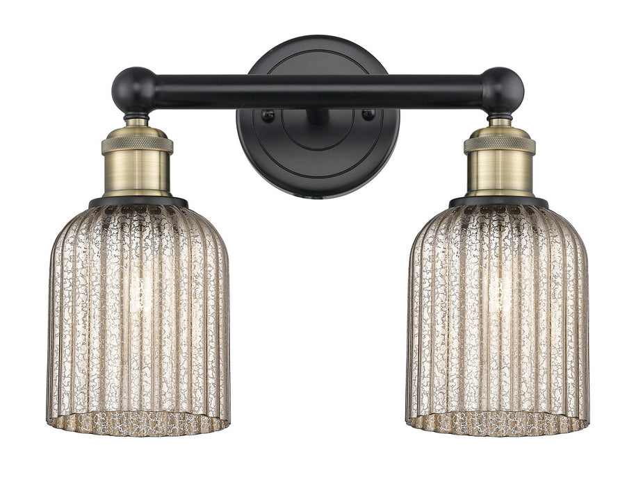 Innovations 616-2W-BAB-G559-5ME Two Light Bath Vanity, Black Antique Brass