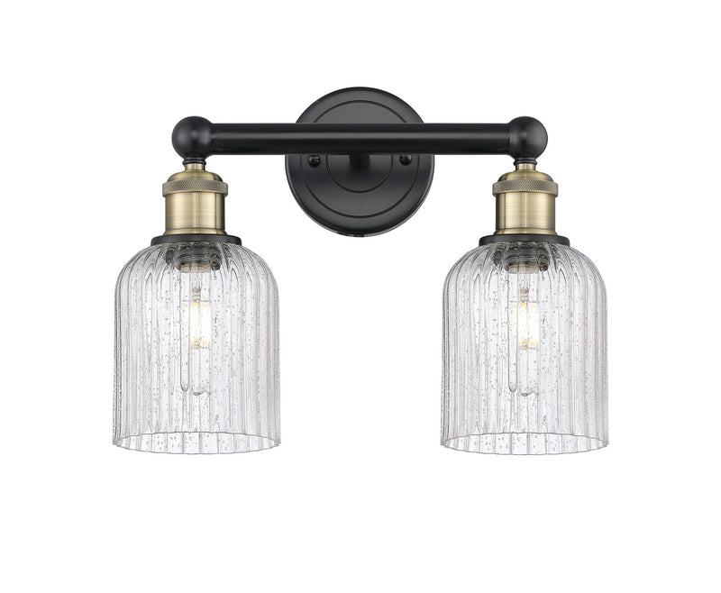 Innovations 616-2W-BAB-G559-5SDY Two Light Bath Vanity, Black Antique Brass