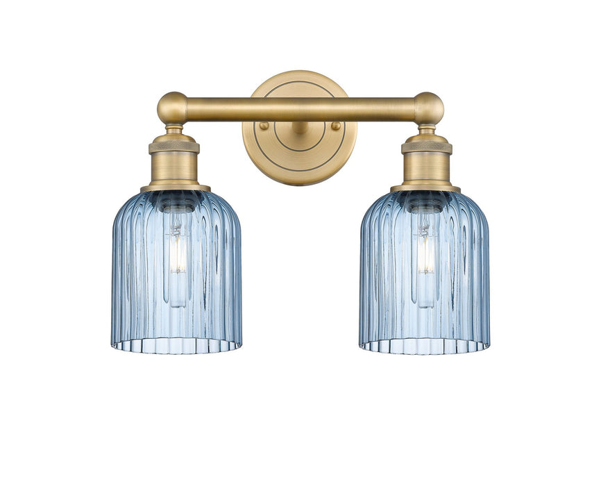 Innovations 616-2W-BB-G559-5BL Two Light Bath Vanity, Brushed Brass