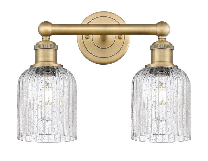 Innovations 616-2W-BB-G559-5SDY Two Light Bath Vanity, Brushed Brass