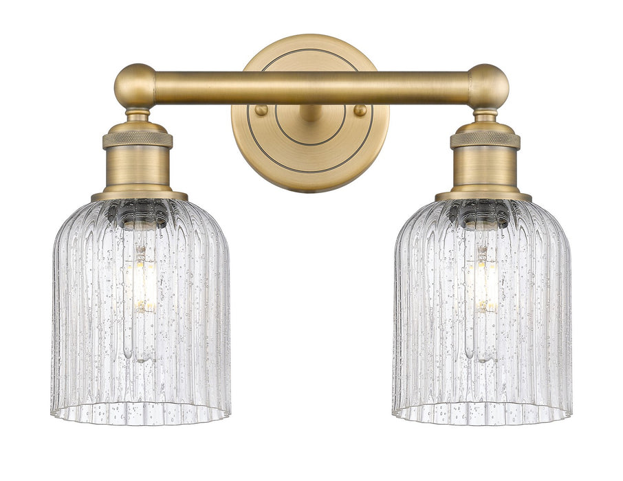Innovations 616-2W-BB-G559-5SDY Two Light Bath Vanity, Brushed Brass