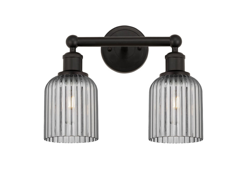 Innovations 616-2W-OB-G559-5SM Two Light Bath Vanity, Oil Rubbed Bronze