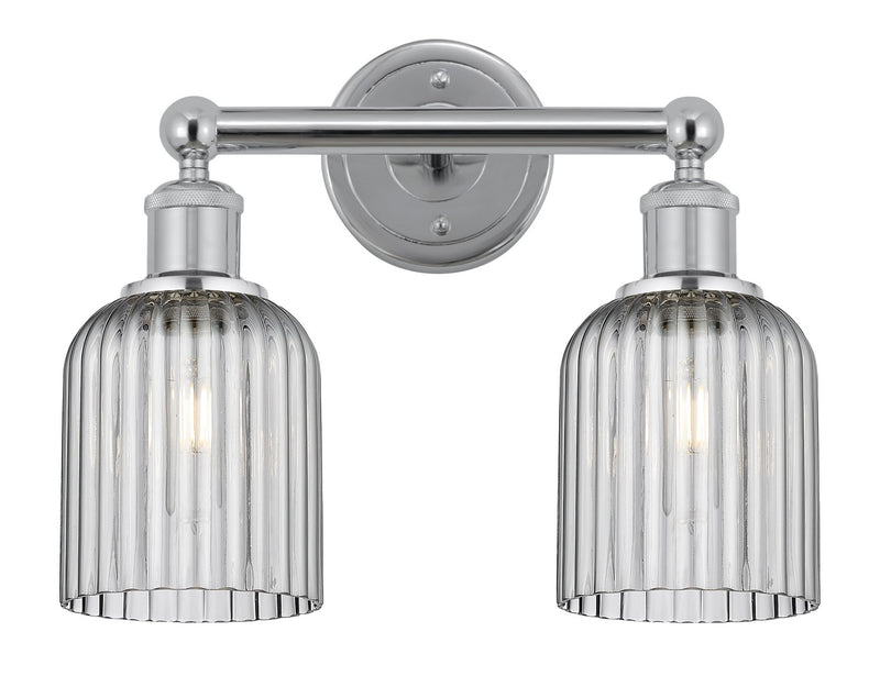 Innovations 616-2W-PC-G559-5SM Two Light Bath Vanity, Polished Chrome