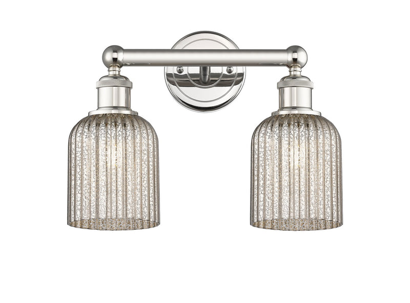Innovations 616-2W-PN-G559-5ME Two Light Bath Vanity, Polished Nickel