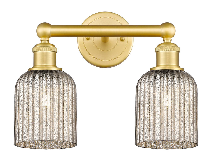 Innovations 616-2W-SG-G559-5ME Two Light Bath Vanity, Satin Gold