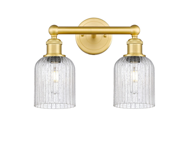 Innovations 616-2W-SG-G559-5SDY Two Light Bath Vanity, Satin Gold