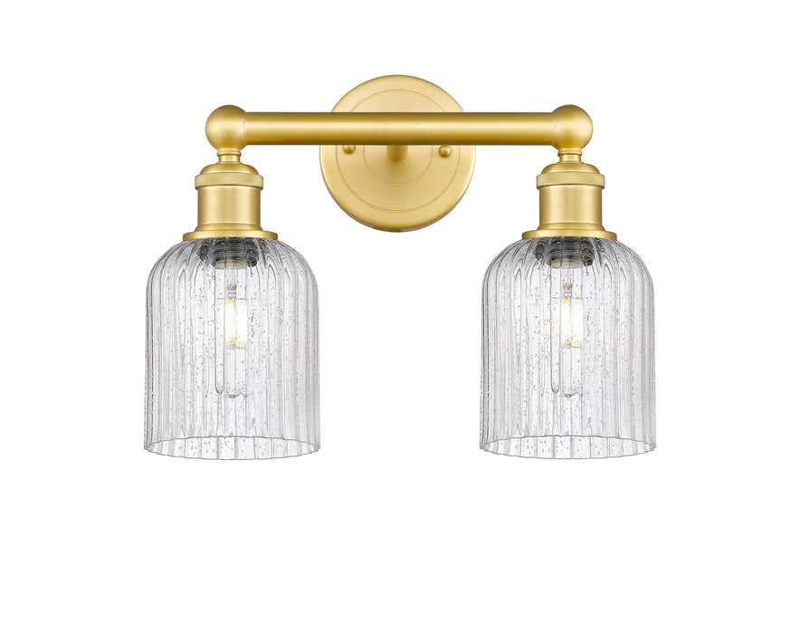 Innovations 616-2W-SG-G559-5SDY Two Light Bath Vanity, Satin Gold