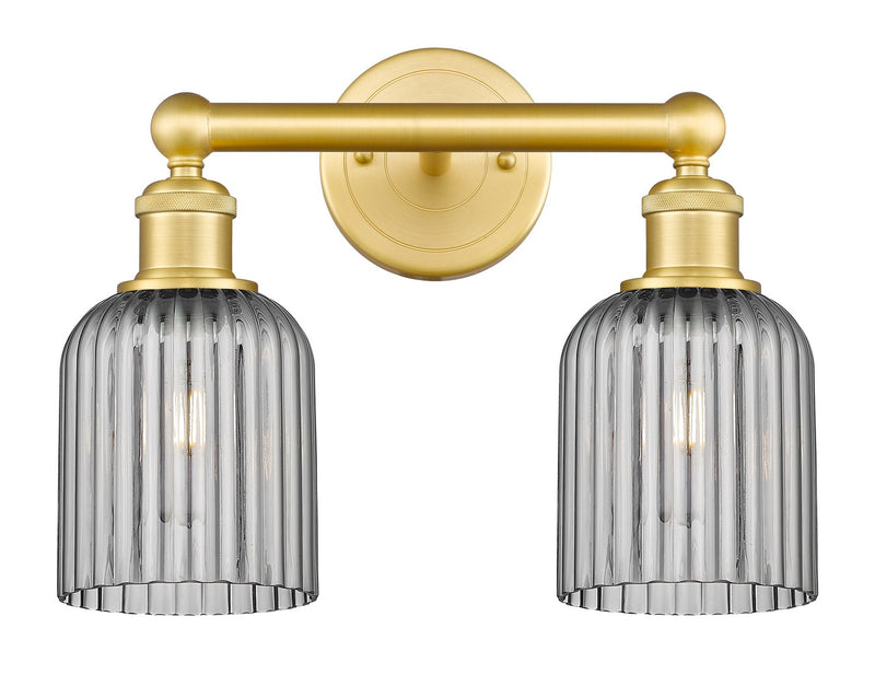 Innovations 616-2W-SG-G559-5SM Two Light Bath Vanity, Satin Gold