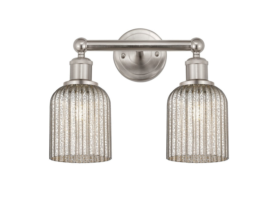 Innovations 616-2W-SN-G559-5ME Two Light Bath Vanity, Brushed Satin Nickel