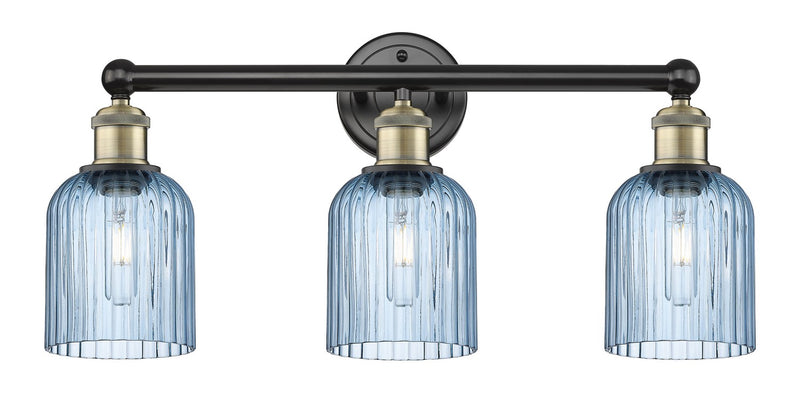 Innovations 616-3W-BAB-G559-5BL Three Light Bath Vanity, Black Antique Brass