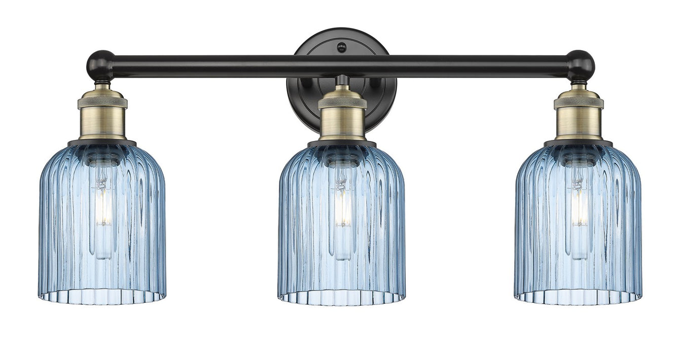 Innovations 616-3W-BAB-G559-5BL Three Light Bath Vanity, Black Antique Brass