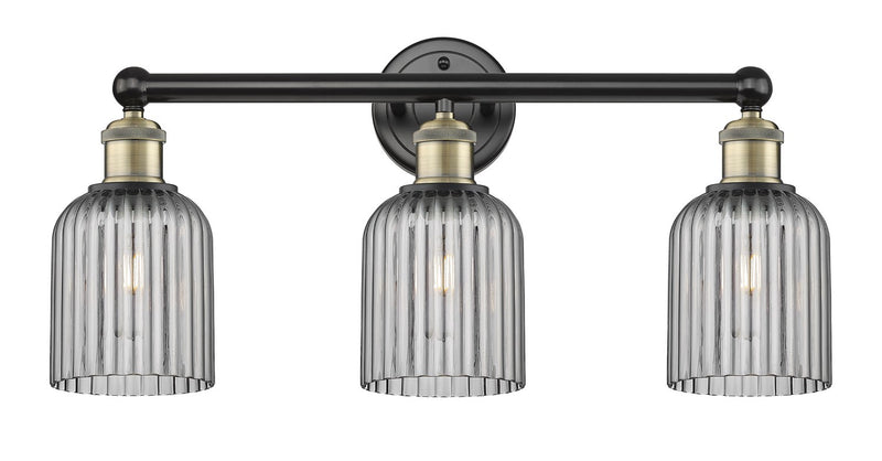 Innovations 616-3W-BAB-G559-5SM Three Light Bath Vanity, Black Antique Brass