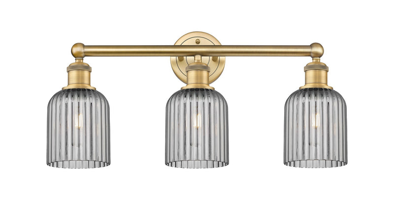 Innovations 616-3W-BB-G559-5SM Three Light Bath Vanity, Brushed Brass