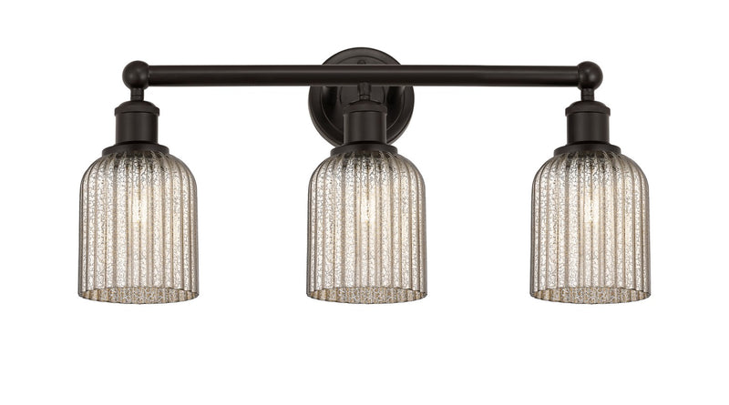 Innovations 616-3W-OB-G559-5ME Three Light Bath Vanity, Oil Rubbed Bronze