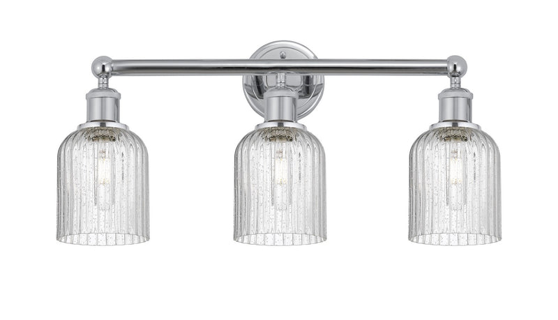 Innovations 616-3W-PC-G559-5SDY Three Light Bath Vanity, Polished Chrome